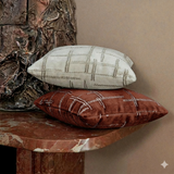 Jacquard Velvet 6 Rust