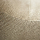 organic linen furniture detail