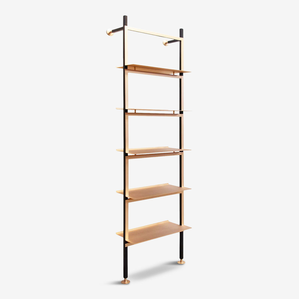 Enrica - 24 Karat Gold shelving system