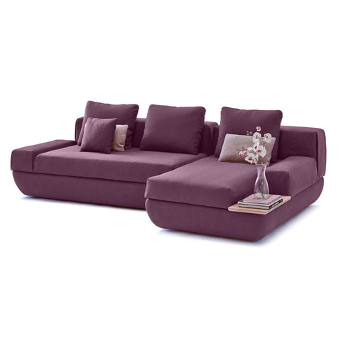 Marie chaise sofa with storage