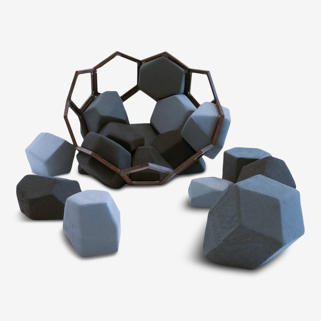 Quartz armchair