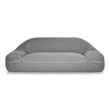 grey linen sofa for an eco friendly home
