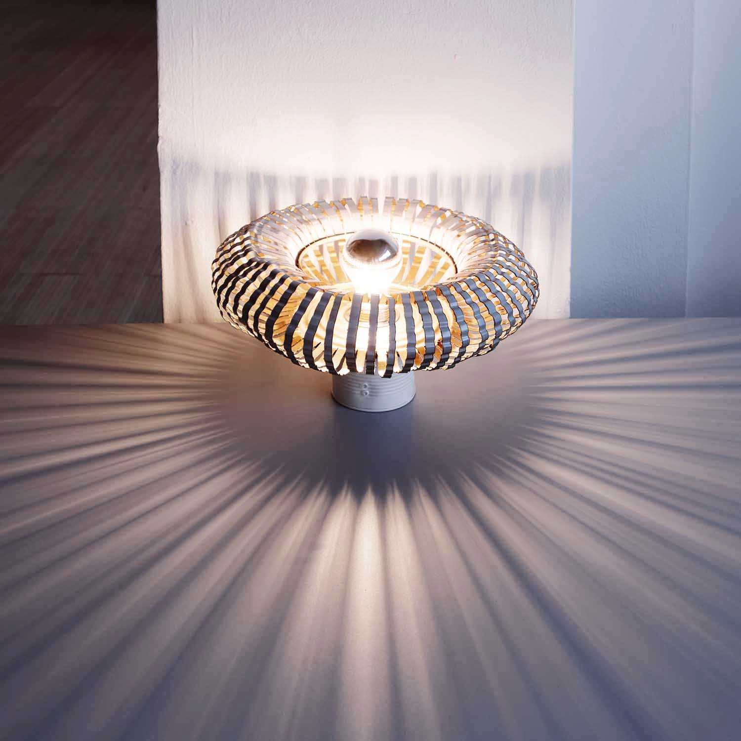 Harmonious Roundness: Eco-Conscious Barby Table Lamp
