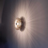 Eco-Friendly Brilliance: Recycled Metal Barby Wall Light