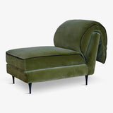 Stylish Interior with Mini Daybed in green velvet