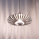 Soft Stripes Illuminate: Celeste Handcrafted Ceiling Fixture
