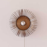 Barby Sustainable Wall Light on White Background