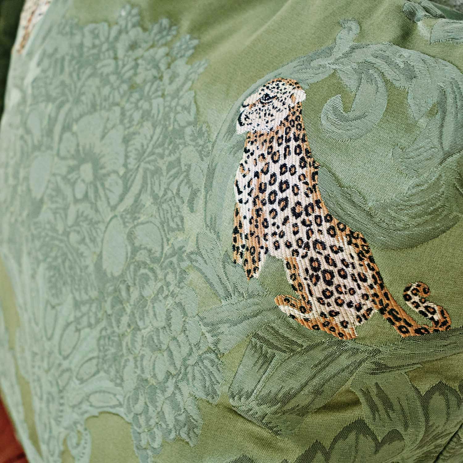 Luxury Home Decor: Silk Embroidered Cushion