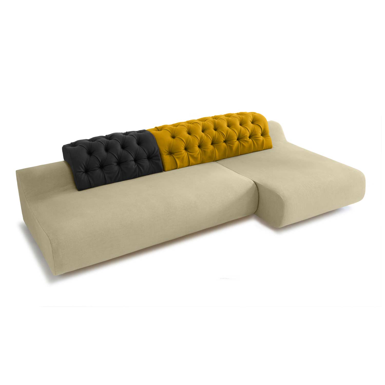 Movable Capitonné Style Backrest – Ultimate Comfort