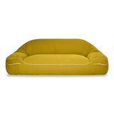 Bruno Sofa – A Haven for Well-Deserved Relaxation, yellow cotton