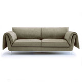 Casquet: A bestseller in modern living. beige natural linen upholstery.