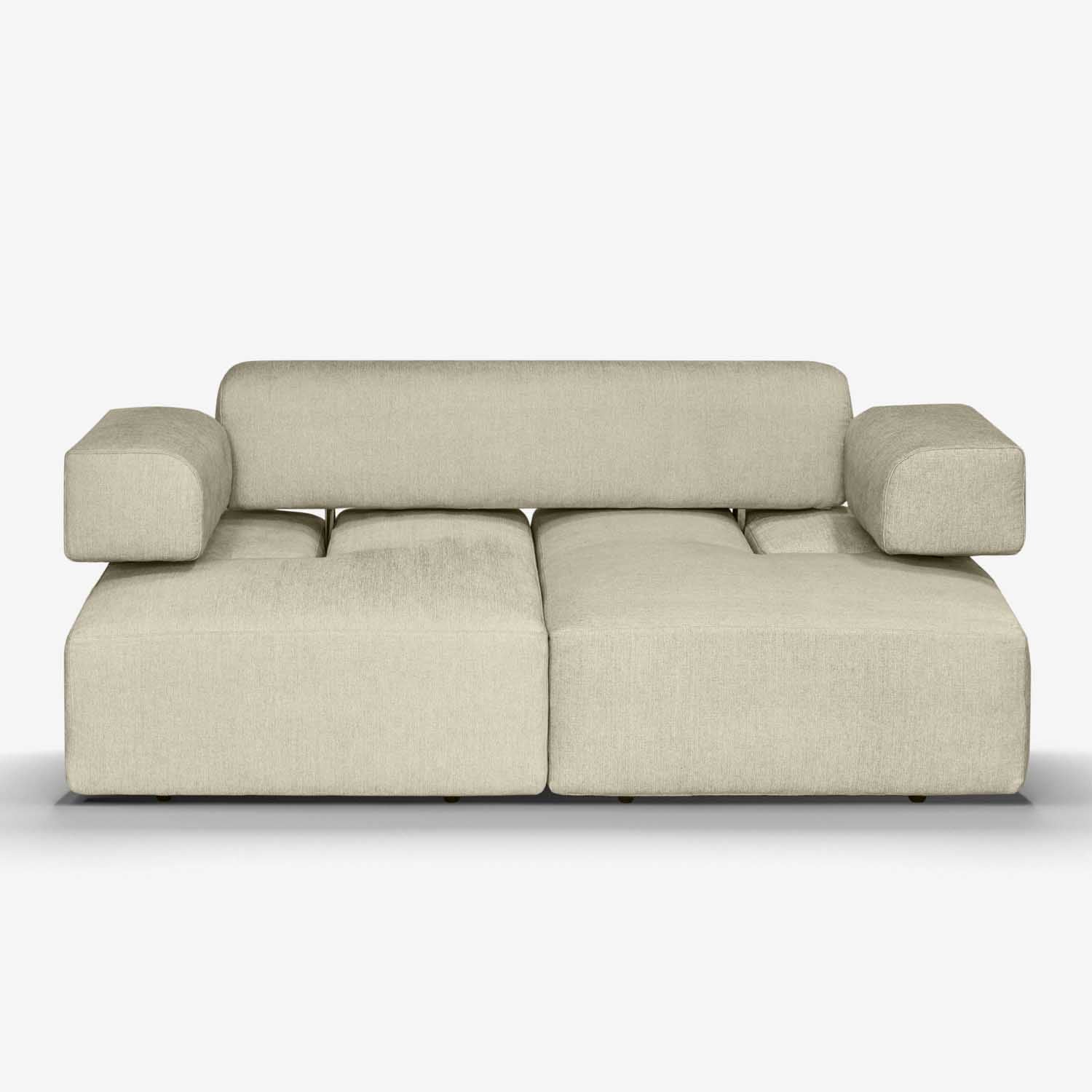 Customizable luxury sofa with beechwood frame.