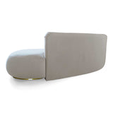 undulating sofa backrest