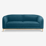 Elevate Your Living Space - Zeno Sofa. green cotton upholstery.