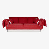 Tailored Relaxation: Adjustable Side Cushion Sofa