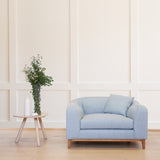 Linen armchair 100% Sustainable Materials