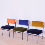 Sustainable Dining: Aurea Chair in colorful velvets